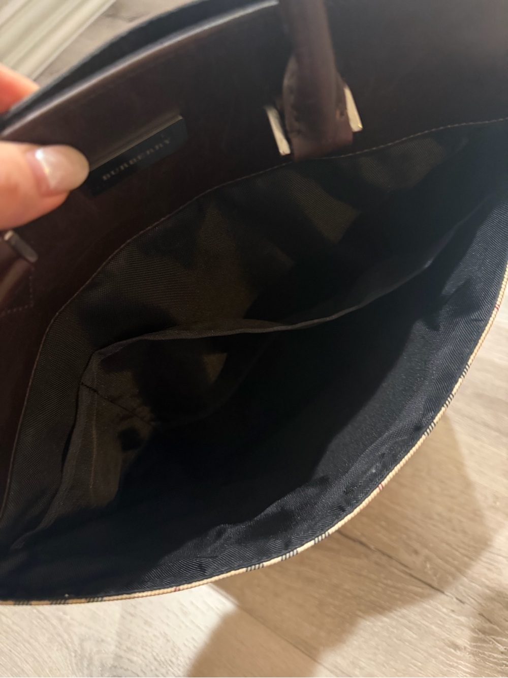 Vintage Burberry Nova Check Tote Bag - Picture 8 of 12
